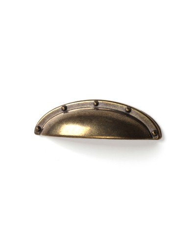 Handtag Rei 2004 Gyllene Skal Metall 4 antal Utsliten (9,2 x 2,5 x 2 cm)