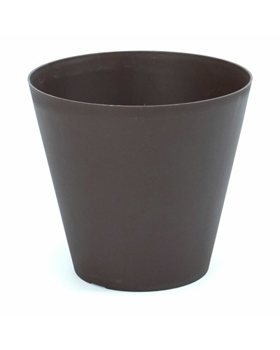 Jarrón Bronce Plastiken Diámetro 32 cm, Decorativo para Casa y Jardín
