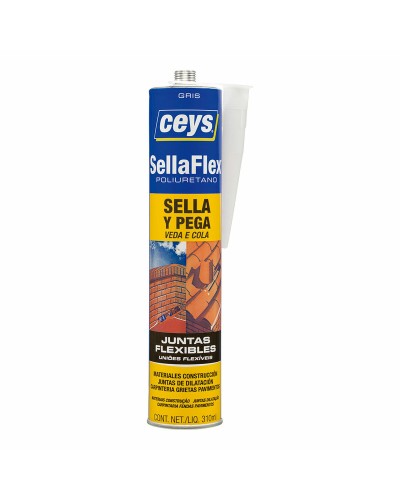 Ceys Sellaflex Silicone Gris pour Joint d'Étanchéité Élastique
