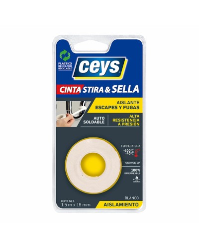 Ceys Sellador Blanco Multiusos, Tubo de 310 ml
