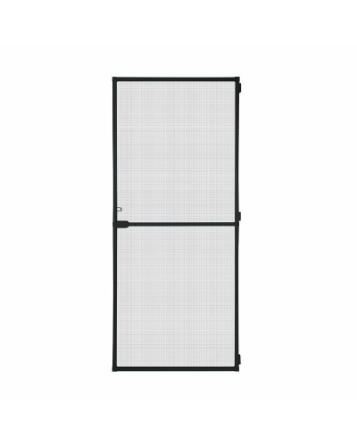 Schellenberg Insektenschutz-Tür für Rahmen, Fiberglas, Aluminium Schwarz (100x210 cm)
