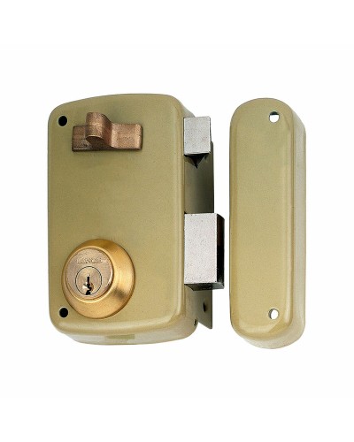 Cerradura Lince de Sobreponer Acero 60mm, Mano Derecha
