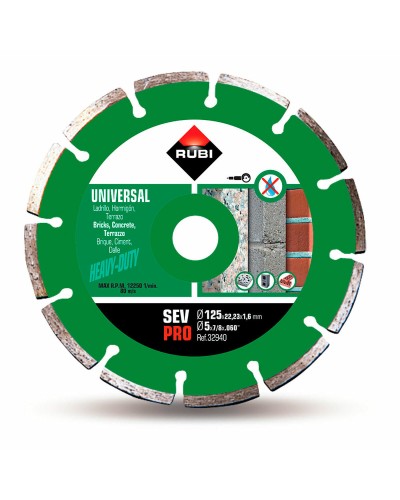 Rubi Pro R32940 cutting disc for clean and precise cuts.
