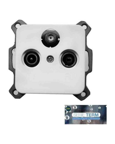 Distributore Antenna EDM Bianchi 16A da Incasso