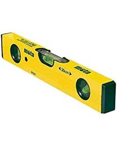 Niveau à Bulle Aimanté en Aluminium 30 cm pour Précision en Construction et Rénovation
