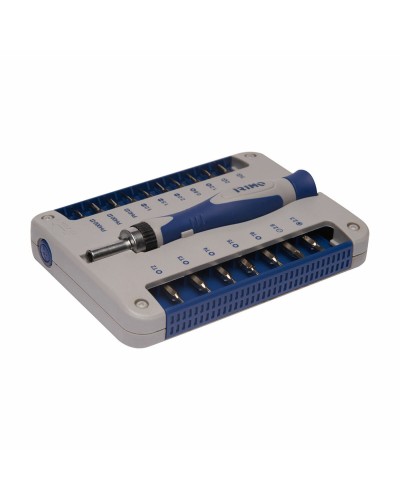 Irimo 471 Multipoint Schraubendreher | 17-teilig | Professionelles Werkzeug für Wartung und Reparaturen
