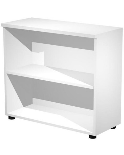 Artexport Presto Shelf 80x35x72 cm in White Melamine | Perfect for Organization and Style
