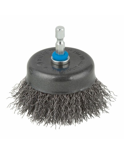 Wolfcraft Cup Brush Ø 75 mm for Smoothing and Cleaning
