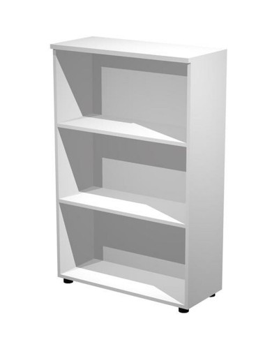 Artexport Presto Media White Melamine Shelf, 80 x 35 x 120 cm
