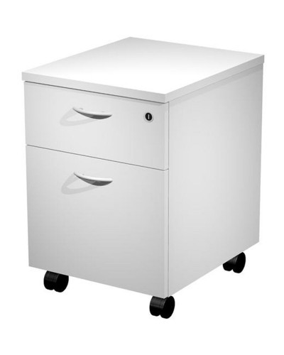 Ladenkast Artexport Presto Met wieltjes Wit Melamine 43 x 52 x 59,5 cm