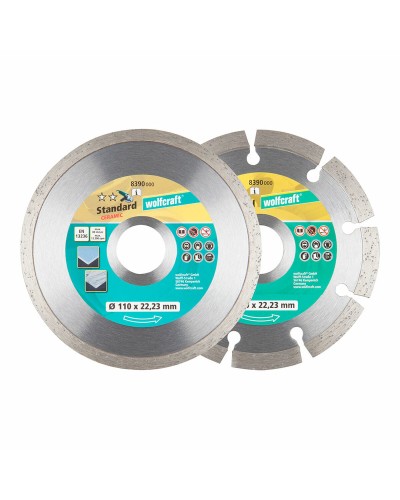 Disco da taglio Wolfcraft 8390000 per metallo, 125 mm, spessore 1,6 mm