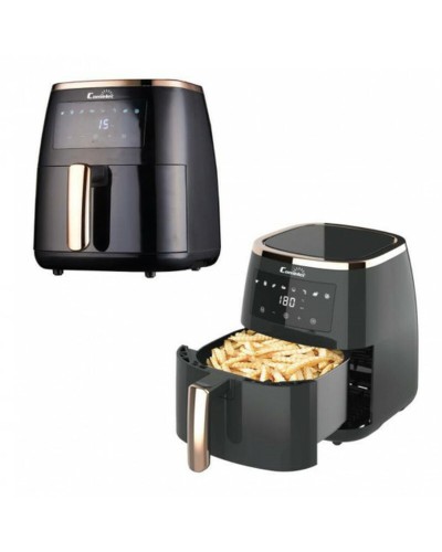 COMELEC FA5004 Freidora de Aire 5L, 1500W-1800W, Negro - ¡Cocina Saludable y Rápida!
