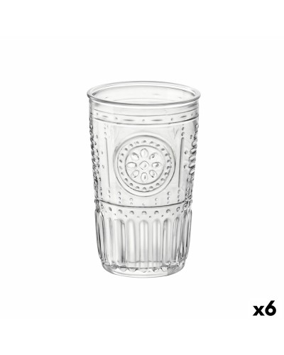 Lasi Bormioli Rocco Romantic Läpinäkyvä Lasi (47,5 cl) (6 osaa)