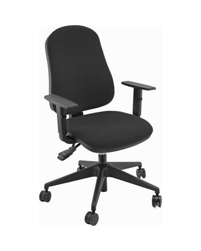 Chaise de Bureau Unisit Simple SY Noire - Design Ergonomique, Réglable, pour Télétravail
