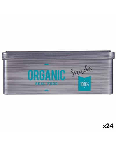 Burk Organic Snacks Grå Tenn (11 x 7,1 x 18 cm) (24 antal)