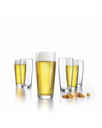 Beer Glass Luminarc World Beer Transparent Glass (480 ml) (Pack 6x)