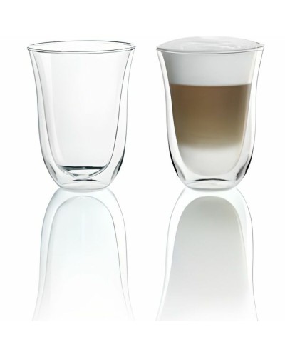 Vasos de Café DeLonghi, Set de 2, Perfectos para Café Espresso, Largo y Cappuccino
