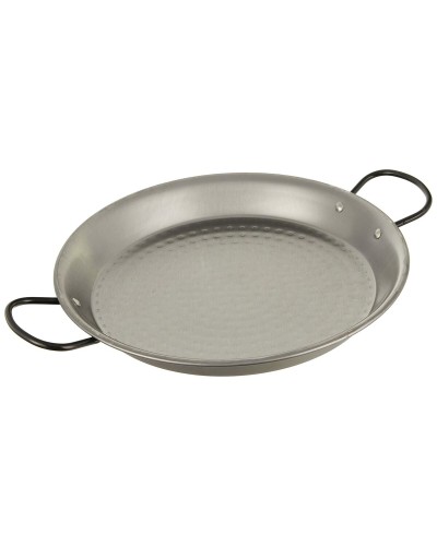 Vaello Pfanne, polierter Stahl, 30 cm, Antihaftbeschichtung, für 4 Personen
