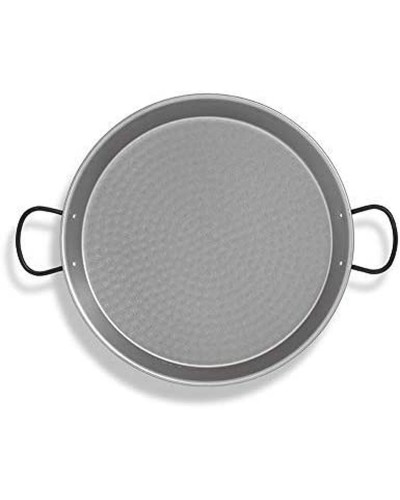 Vaello Traditionelle Paellapfanne aus poliertem Stahl - Ø 38 cm - 8 Personen
