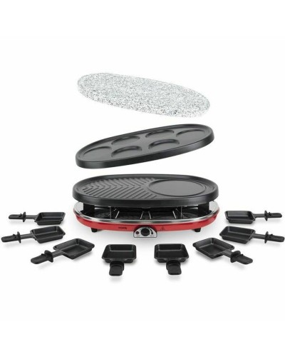 H Koenig RP418 Parrilla Eléctrica 1500W Antiadherente Cocción Saludable
