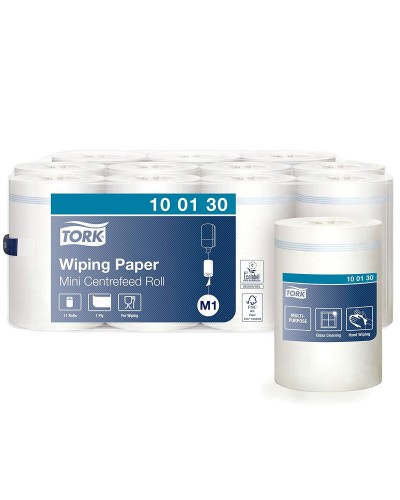 Rouleau de Papier Tork 120 m | Blanc | Pour Essuie-Mains et Surfaces
