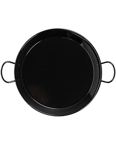 Paellera Vaello de Acero Esmaltado para 8 personas Ø 38 cm, para Cocineros Expertos.
