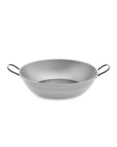 Honda Stahlpfanne Ø 38 cm mit polierten Vaello-Griffen
