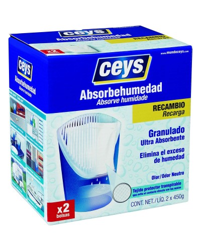 Paso Humibox: 450g dehumidifier for moisture absorption
