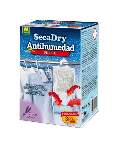 Anti-vochtigheid Massó 3 x 120 g Kledinghanger 3 Stuks