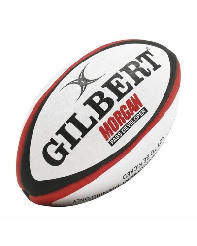 Gilbert Leste Morgan: Multicoloured Rugby Ball - Excellent Grip & Durable
