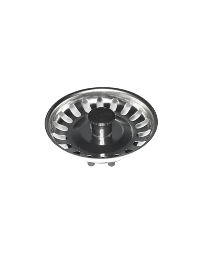 Spülbecken Sieb EDM Teka 3,1x8,1cm Silber - Ersatzteil Ablaufgarnitur
