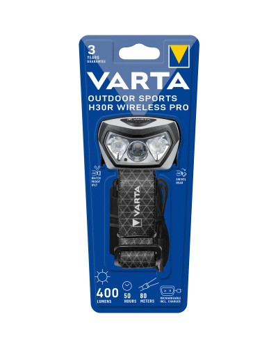 Ficklampa Varta SPORTS H30R PRO