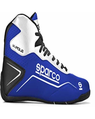 Varrelliset ajokengät Sparco K-POLE Sininen/Valkoinen