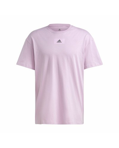 T-shirt med kortärm Herr Adidas Essentials Feelvivid Drop Lavendel