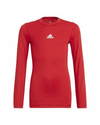 Adidas Techfit Fußballtrikot für Kinder, Kurzarm - Oberteil Rot
