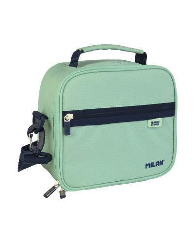 Sac Isotherme Milan Vert - Boîte à Déjeuner Officielle AC Milan - Glacière Portable
