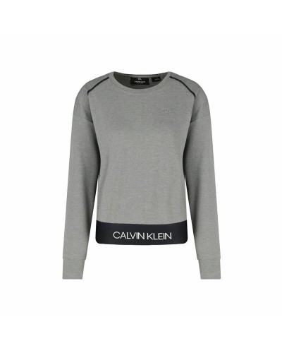 Damessweater zonder Capuchon Calvin Klein Lichtgrijs