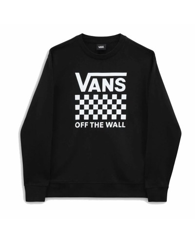 Vans Lock Box Damen Sweatshirt Schwarz Rundhals - Casual & Skate
