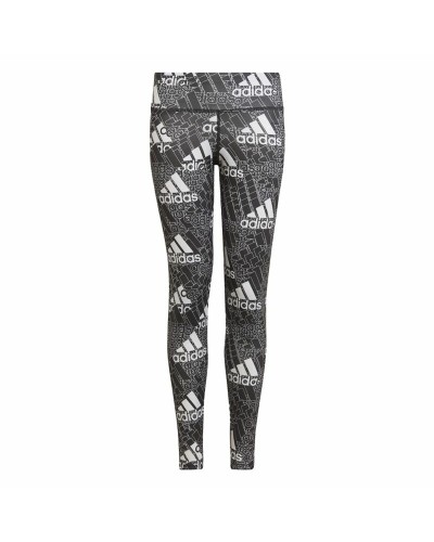 Adidas Leggings Enfant Designed To Move - Gris/Noir - Sport et Confort
