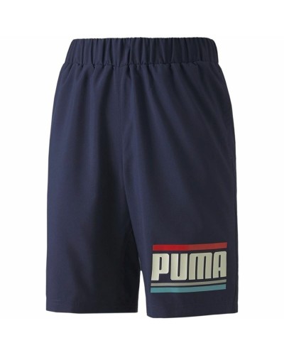 Sportshorts für Kinder Puma Celebration Boys Woven Dunkelblau