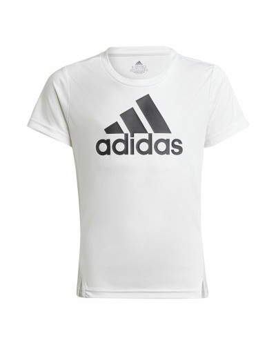 Adidas Maglia Bambino Designed To Move Bianca - Maniche Corte Sport
