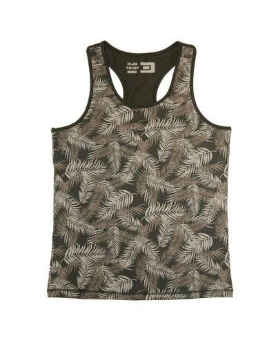 Koalaroo Areca Camiseta sin Mangas Mujer Negra - Transpirable & Comodidad
