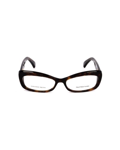 Alexander McQueen Women's Eyeglasses AMQ-4203-086 Tortoise - Caliber 52
