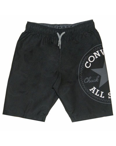 Converse Men's Costume Wrap Around Pool Black - Sporty Swimsuit
