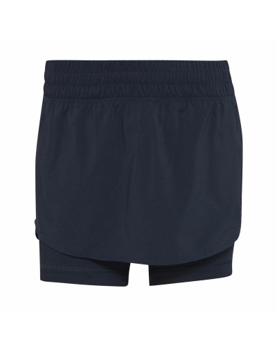 Adidas Run Icons Tennisrock Blau/Schwarz - Atmungsaktiv
