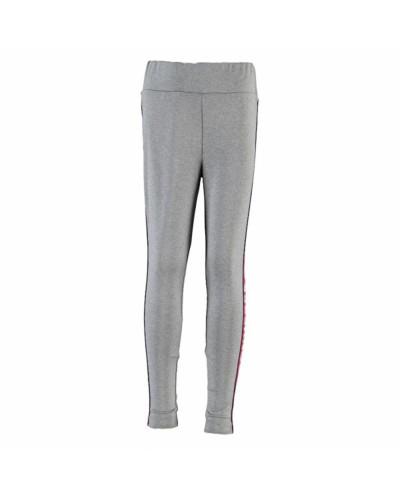 Lasten urheilulegginsit Converse Wordmark Taping Tumman harmaa