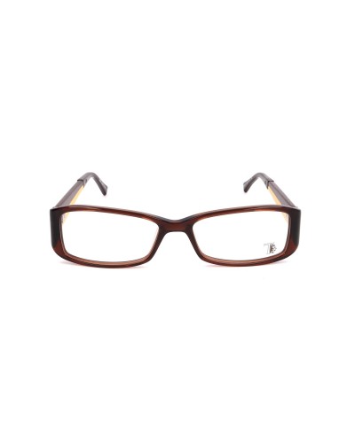 Tods TO5011 Women's Eyeglasses - Tortoise Brown Frame, 53mm

