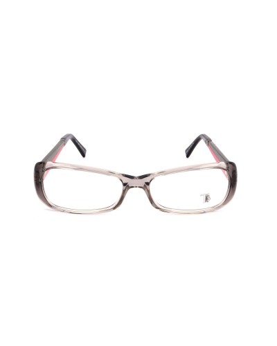 Tods TO5012 Damenbrille Silber/Schwarz 55mm - Elegantes Gestell
