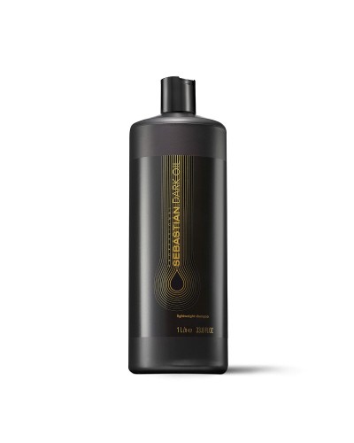 Sebastian Dark Oil Entwirrendes Shampoo - 1 Liter Seidiges Haar
