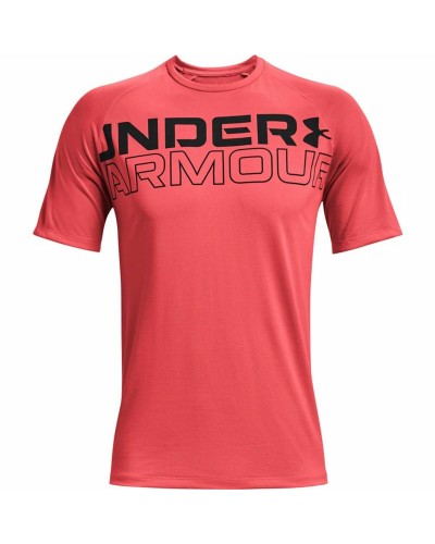 Under Armour Tech 2.0 Camiseta Hombre Roja - Transpirable & Seca - Deporte & Entrenamiento
